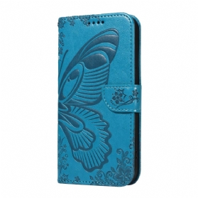 Lederhüllen Xiaomi Redmi Note 14 Pro 5g Grafischer Schmetterling