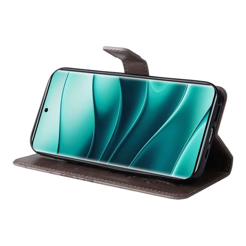 Lederhüllen Xiaomi Redmi Note 14 Pro 5g Handyhülle Riesige Schmetterlinge