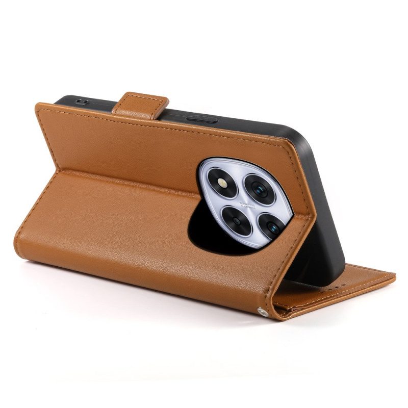 Lederhüllen Xiaomi Redmi Note 14 Pro 5g Handyhülle Stilvoll