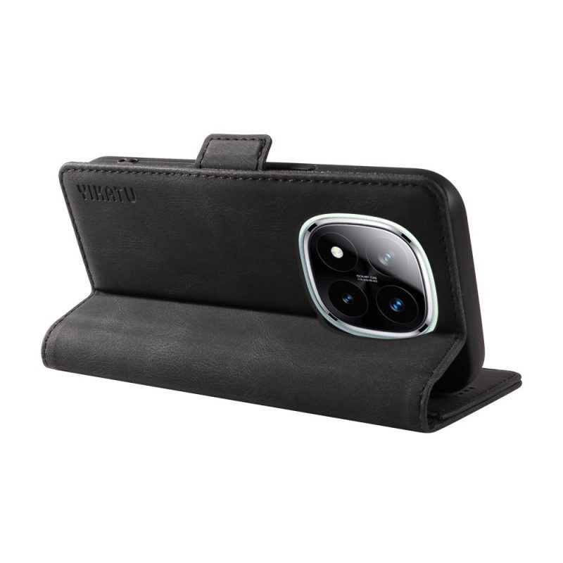 Lederhüllen Xiaomi Redmi Note 14 Pro 5g Handyhülle Ykatu-wildleder-effekt