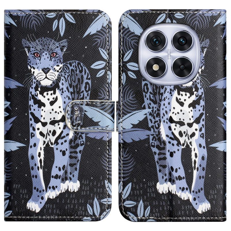 Lederhüllen Xiaomi Redmi Note 14 Pro 5g Leopardenmuster