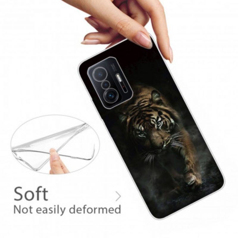 Hülle Für Xiaomi 11T / 11T Pro Flexibler Tiger