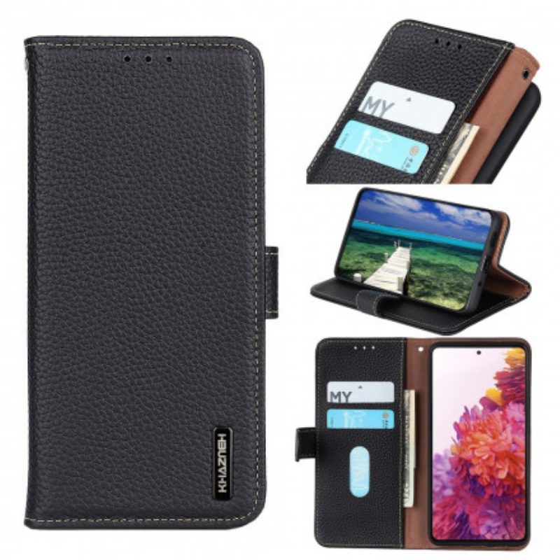 Lederhüllen Für Xiaomi 11T / 11T Pro Khazneh Litschi-leder