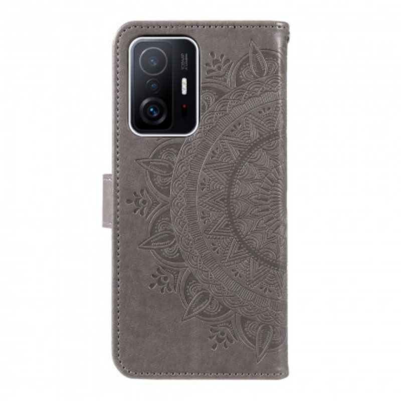 Lederhüllen Für Xiaomi 11T / 11T Pro Sonnenmandala