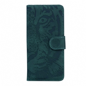 Lederhüllen Für Xiaomi 11T / 11T Pro Tiger-gesichtsdruck