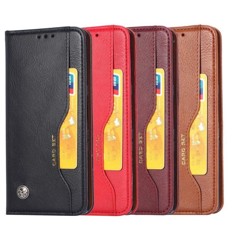 Schutzhülle Für Xiaomi 11T / 11T Pro Flip Case Kartenhalter Aus Kunstleder