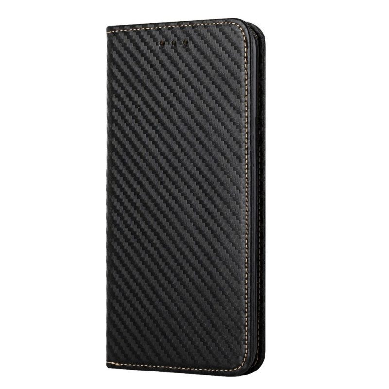 Schutzhülle Für Xiaomi 11T / 11T Pro Mit Kordel Flip Case Kohlefaserarmband