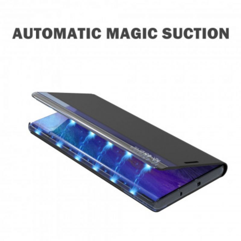 Schutzhülle Für Xiaomi 11T / 11T Pro Strukturiertes Kunstleder