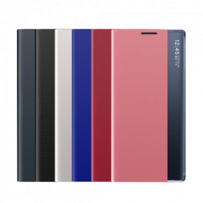 Schutzhülle Für Xiaomi 11T / 11T Pro Strukturiertes Kunstleder