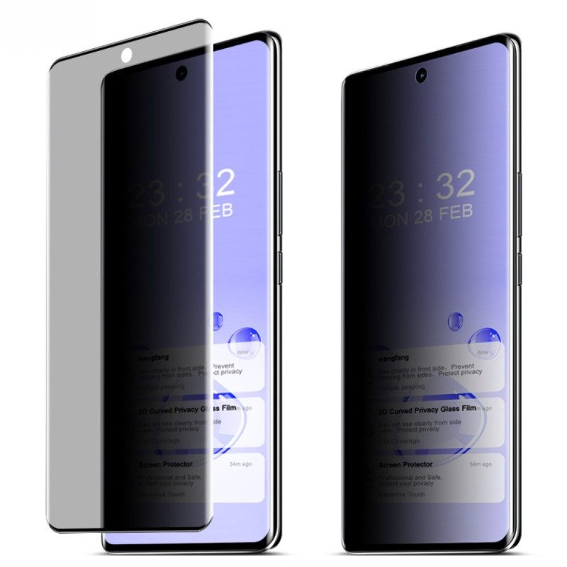 Anti-spionage-displayschutzfolie Aus Gehärtetem Glas Für Vivo V30 5g