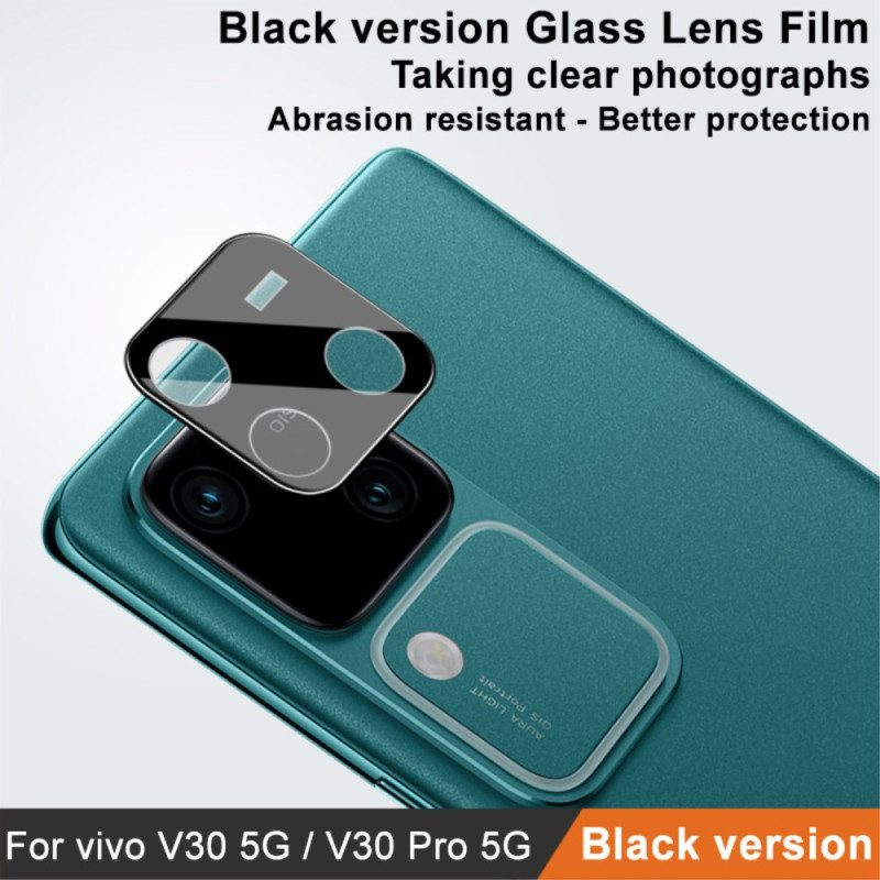 Linsenschutz Aus Gehärtetem Glas Für Vivo V30 5g (schwarze Version)