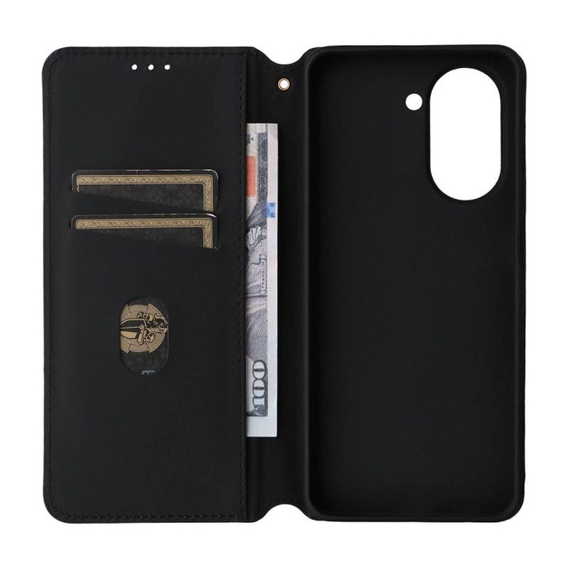 Flip Case Poco C71 Handyhülle 3d-würfel