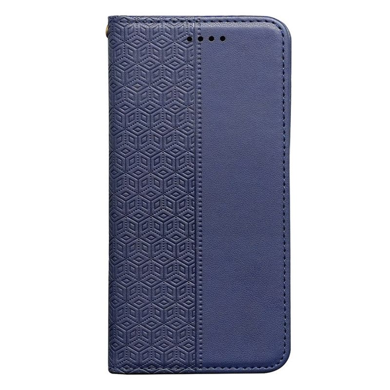 Flip Case Poco C71 Karomuster