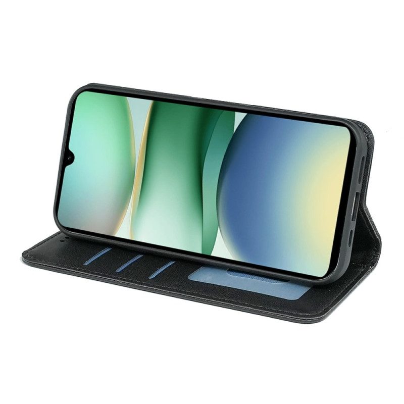 Flip Case Poco C71 Karomuster