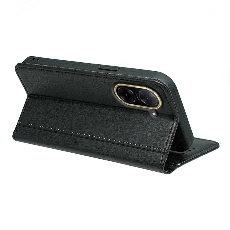 Flip Case Poco C71 Paspelierung Mit Riemen