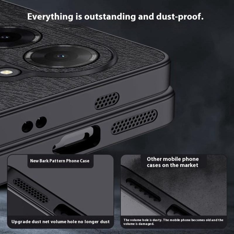 Hülle Poco C71 Holzoptik