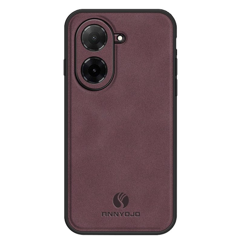 Hülle Poco C71 Lederoptik