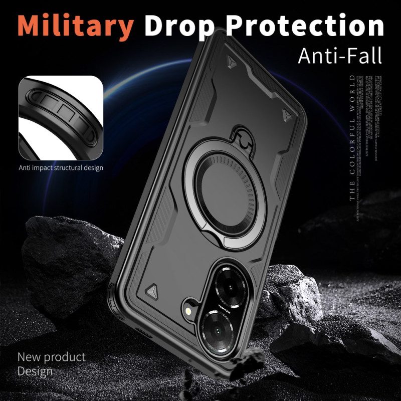 Hülle Poco C71 Magsafe-kompatibel Mit Schutz Nach Militärstandard Und Ständer