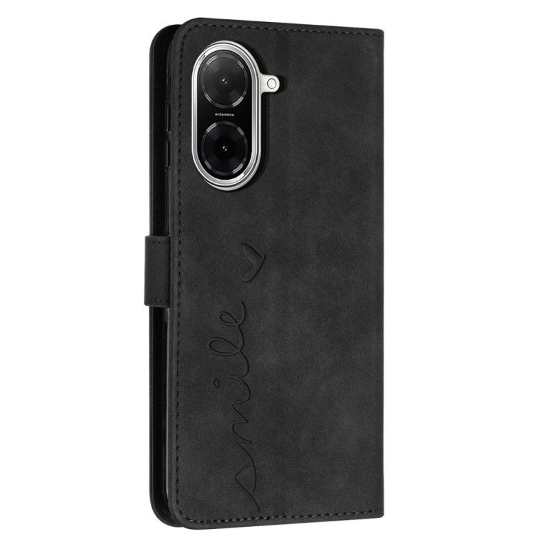 Lederhüllen Für Poco C71 Lächeln