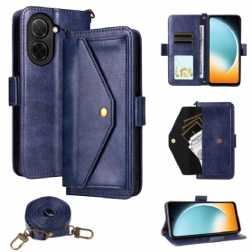 Lederhüllen Für Poco C71 Schultergeldbörse