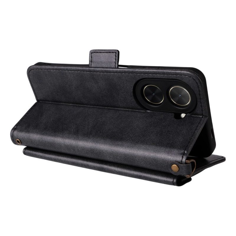 Lederhüllen Für Poco C71 Schultergeldbörse