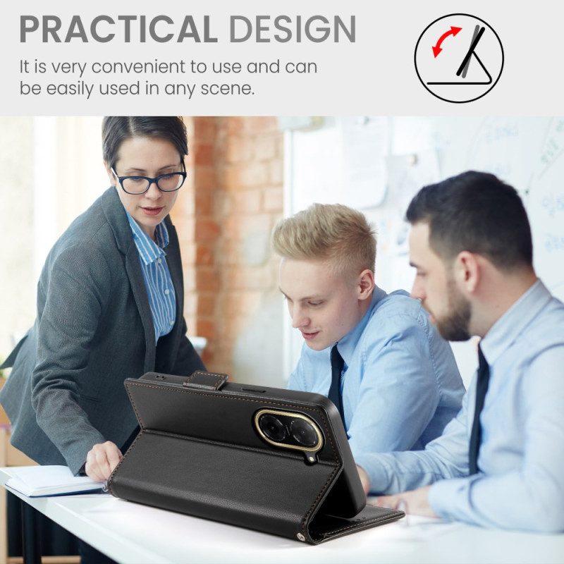 Lederhüllen Poco C71 Doppelverschluss