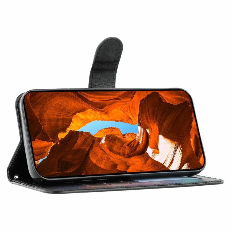 Lederhüllen Poco C71 Handyhülle Lederoptik