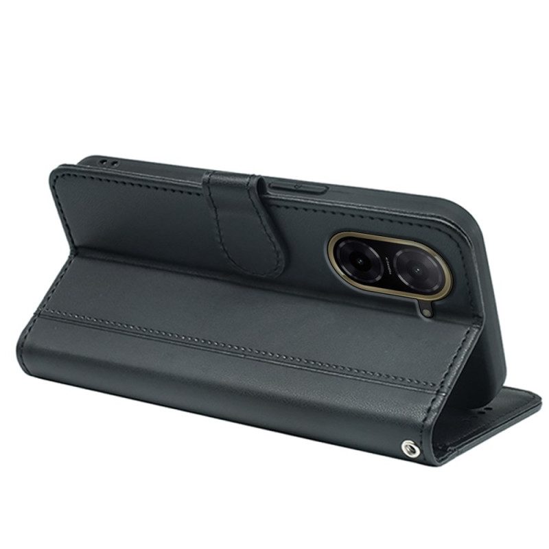 Lederhüllen Poco C71 Handyhülle Paspelierung Und Gurt