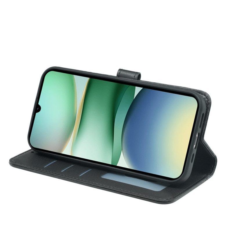 Lederhüllen Poco C71 Handyhülle Paspelierung Und Gurt