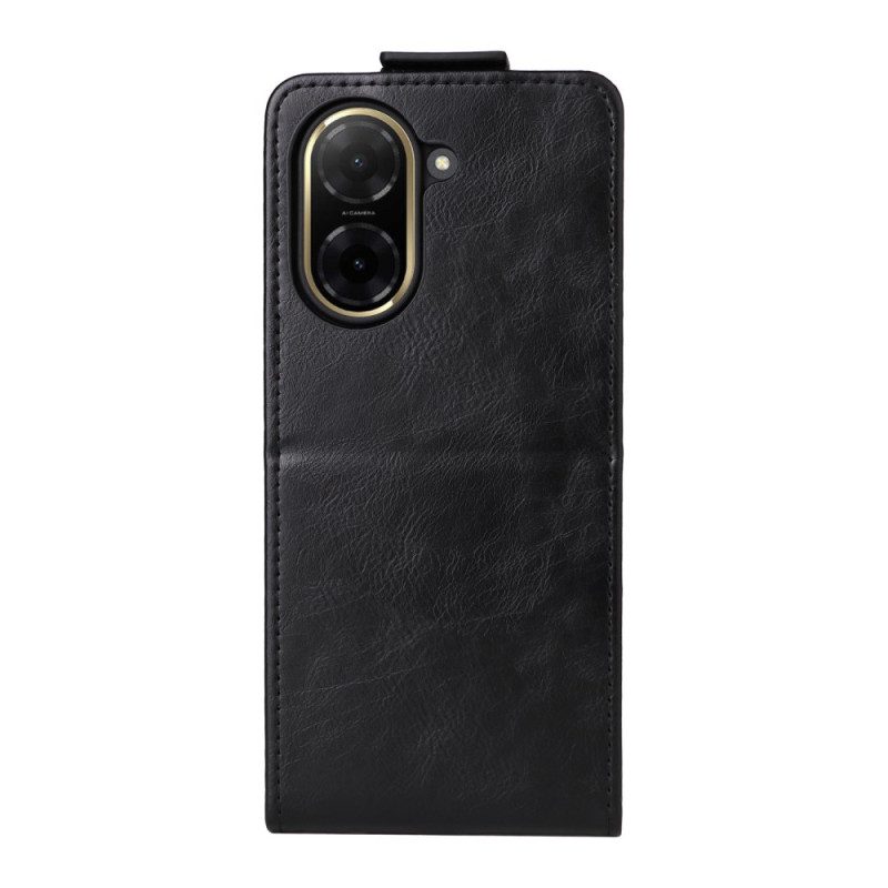 Lederhüllen Poco C71 Handyhülle Vertikale Klappe