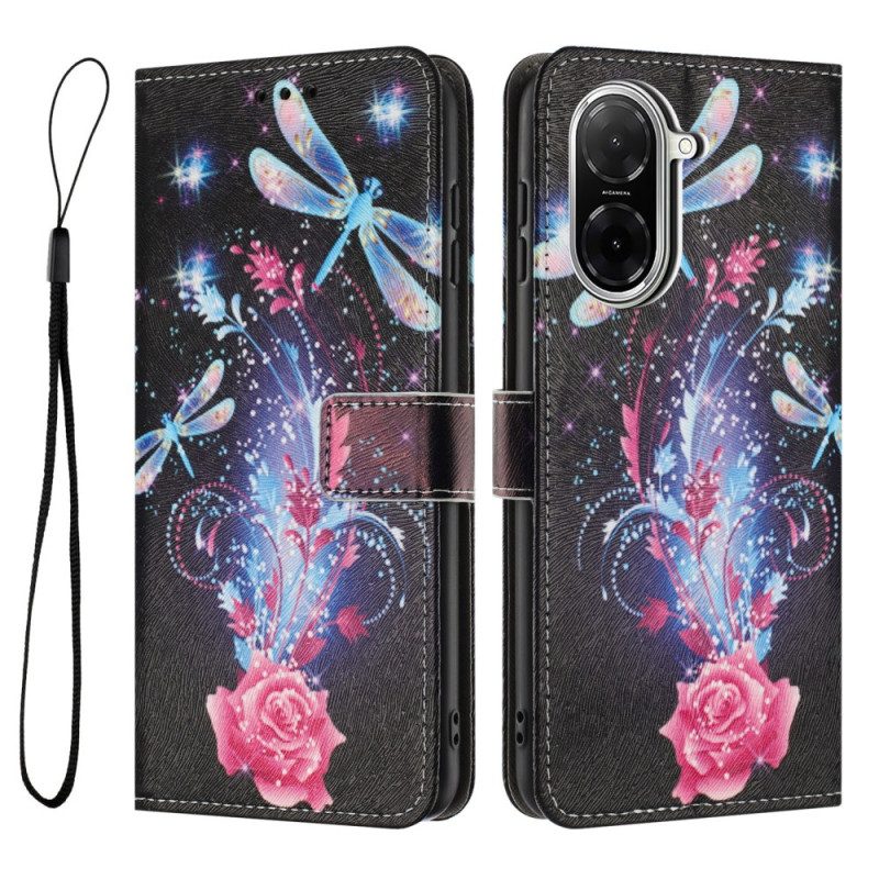 Lederhüllen Poco C71 Libellenflug