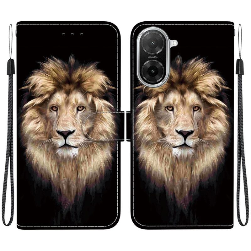 Lederhüllen Poco C71 Löwe