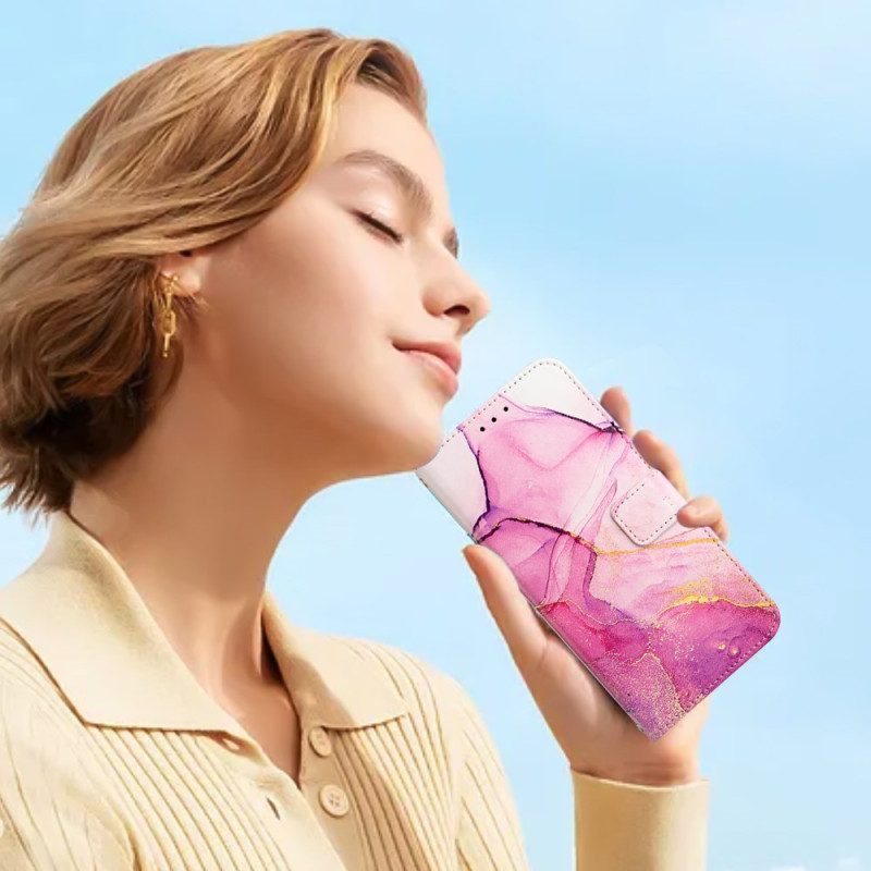 Lederhüllen Poco C71 Marmoroptik