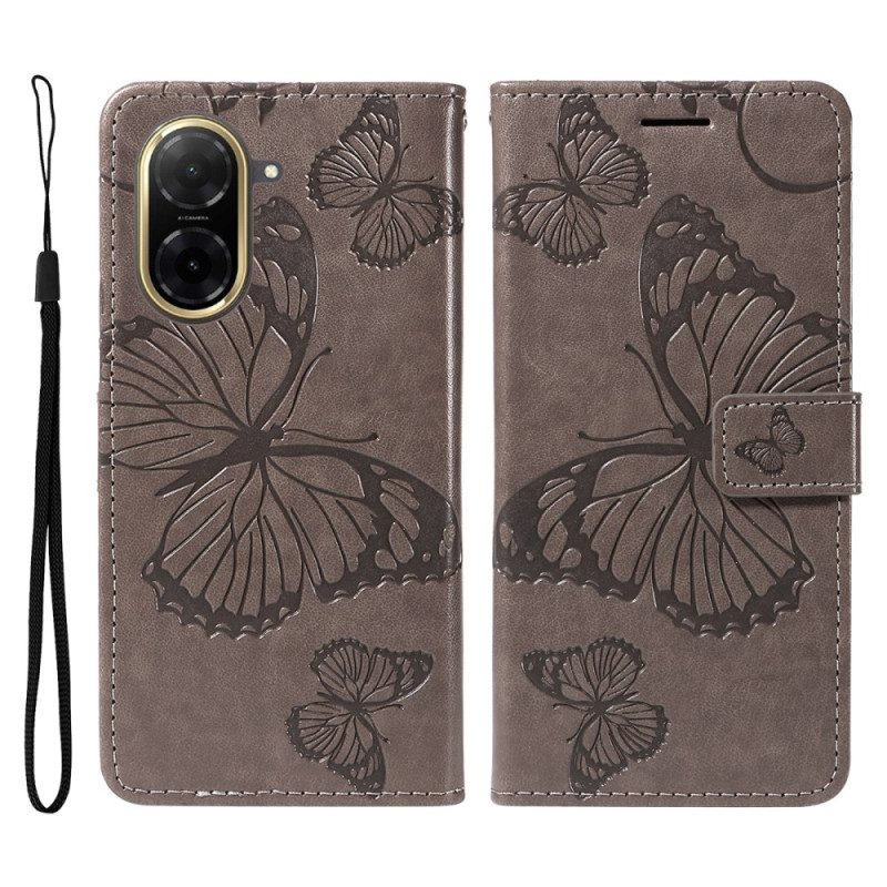 Lederhüllen Poco C71 Riesige Schmetterlinge