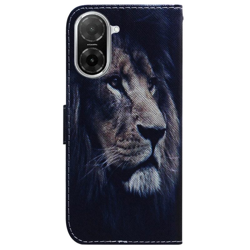 Lederhüllen Poco C71 Träumender Löwe