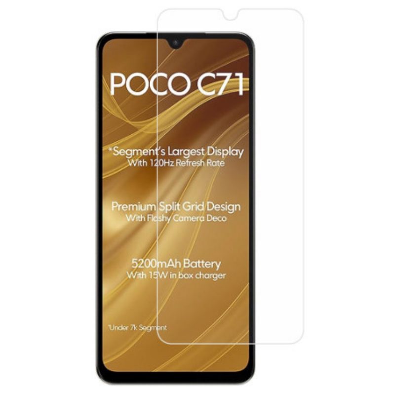Schutzfolie Aus Gehärtetem Glas Für Poco C71