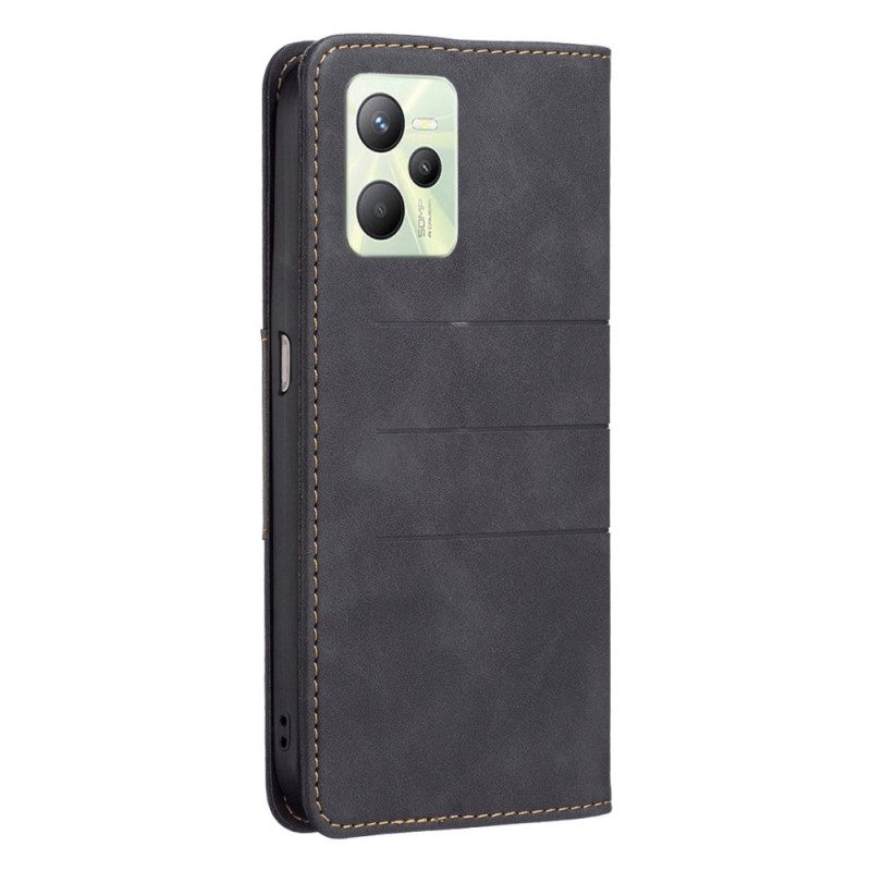 Schutzhülle Für Realme C35 Flip Case Binfen-farblinien