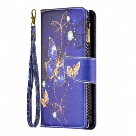 Flip Case Für iPhone 14 Pro Brieftasche Schmetterlings-geldbörse