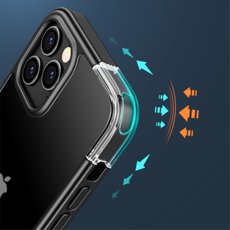 Handyhülle Für iPhone 14 Pro Hybride Rutschfeste Kanten