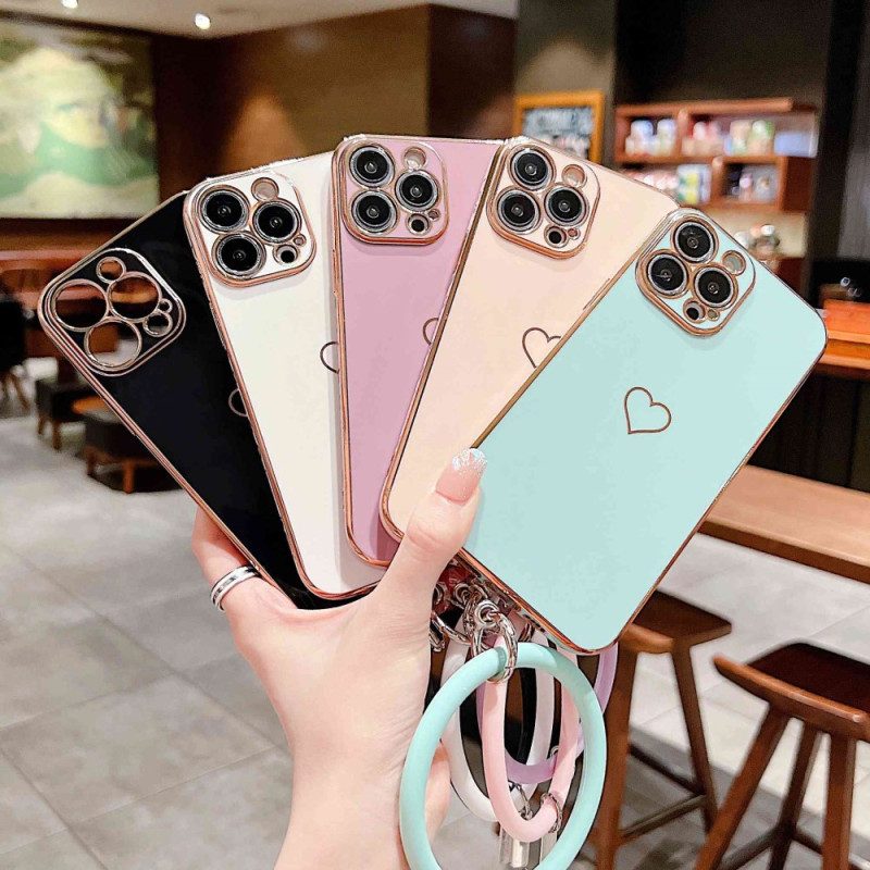 Hülle Für iPhone 14 Pro Mit Herzring