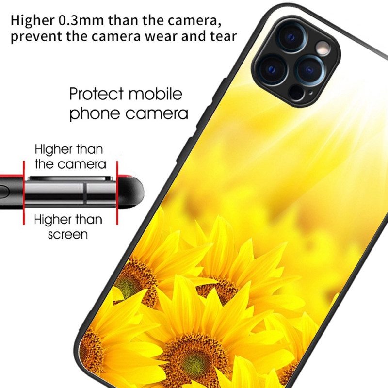Hülle Für iPhone 14 Pro Sonnenblumen