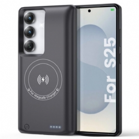 Externe Akkuhülle Mit 10000 Mah Für Samsung Galaxy S25/s24 Mit Magnetischer Befestigung
