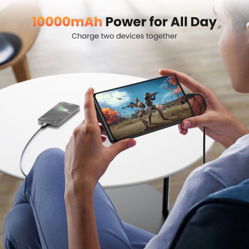 Externe Akkuhülle Mit 10000 Mah Für Samsung Galaxy S25/s24 Mit Magnetischer Befestigung