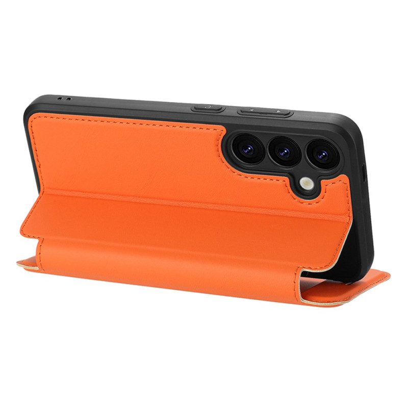 Flip Case Für Samsung Galaxy S25 5g Magnetverschluss Und Kartenfächer