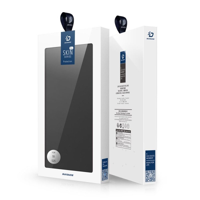 Flip Case Samsung Galaxy S25 5g Handyhülle Dux Ducis Pro Series Skin