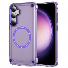 Hülle Für Samsung Galaxy S25 5g Robuster Magsafe-kompatibler Kartenhalter