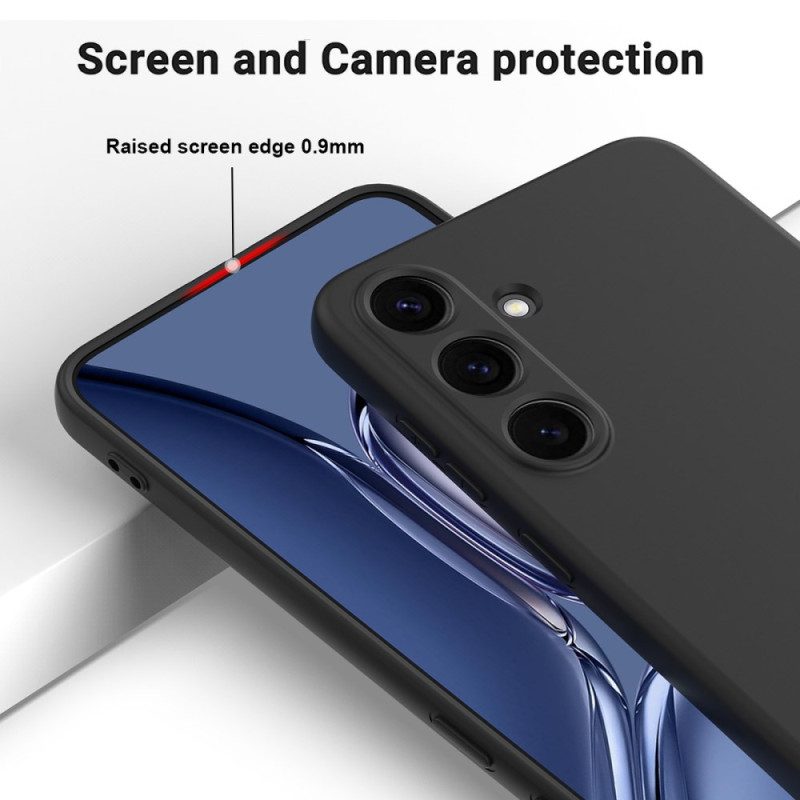 Hülle Samsung Galaxy S25 5g Flüssigsilikon Mit Tragegurt