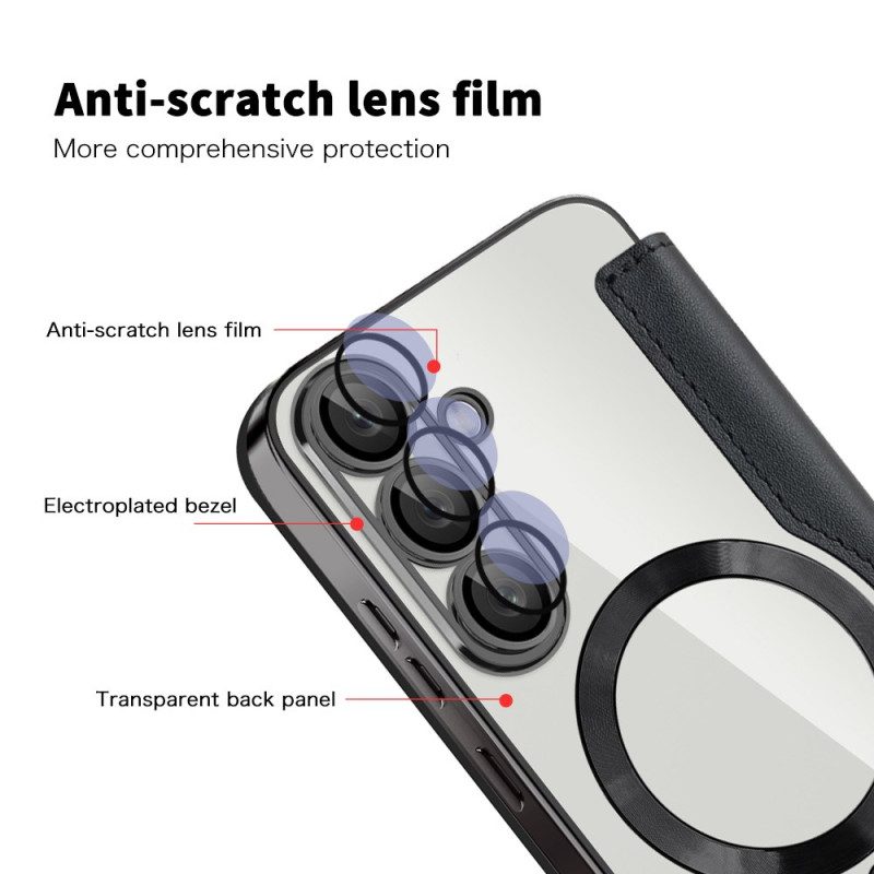 Hülle Samsung Galaxy S25 5g Gesteppt Kompatibel Mit Magsafe