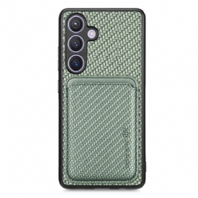 Hülle Samsung Galaxy S25 5g Handyhülle Abnehmbarer Magnetischer Kartenhalter