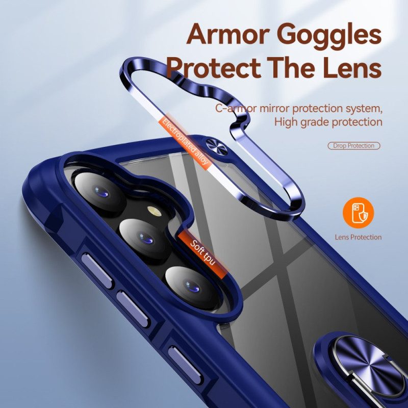 Hülle Samsung Galaxy S25 5g Handyhülle Transparent Mit Integriertem Ständer